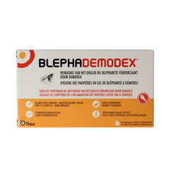 Diversen Blephademodex reiniging tissues 30 Stuks