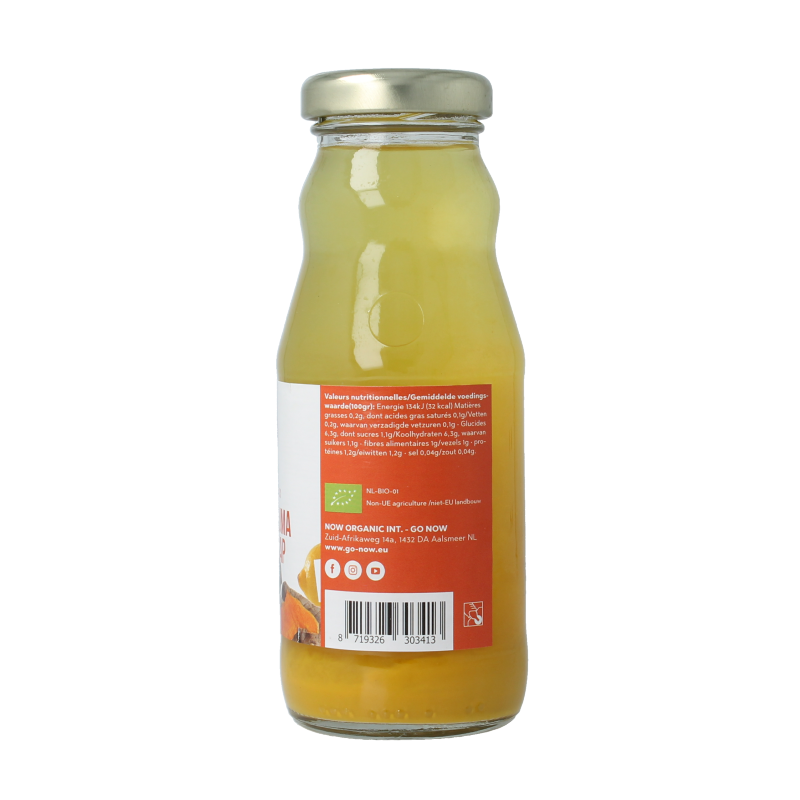 Go Now Kurkuma sap bio 200 Milliliter