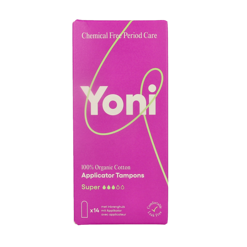Yoni Tampons super met applicator 14 Stuks