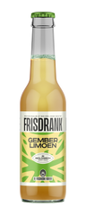 De Frisdrank Fabriek  Koolzuurhoudende frisdrank gember limoen bio 275.00 Milliliter