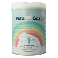 Pure Goat Zuigelingenvoeding volledig 1 bio 800 Gram