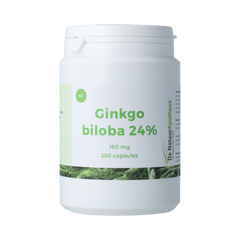 Natuurapotheek Ginkgo biloba 24% 160mg 250.00 Capsules