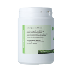 Natuurapotheek Ginkgo biloba 24% 160mg 250.00 Capsules