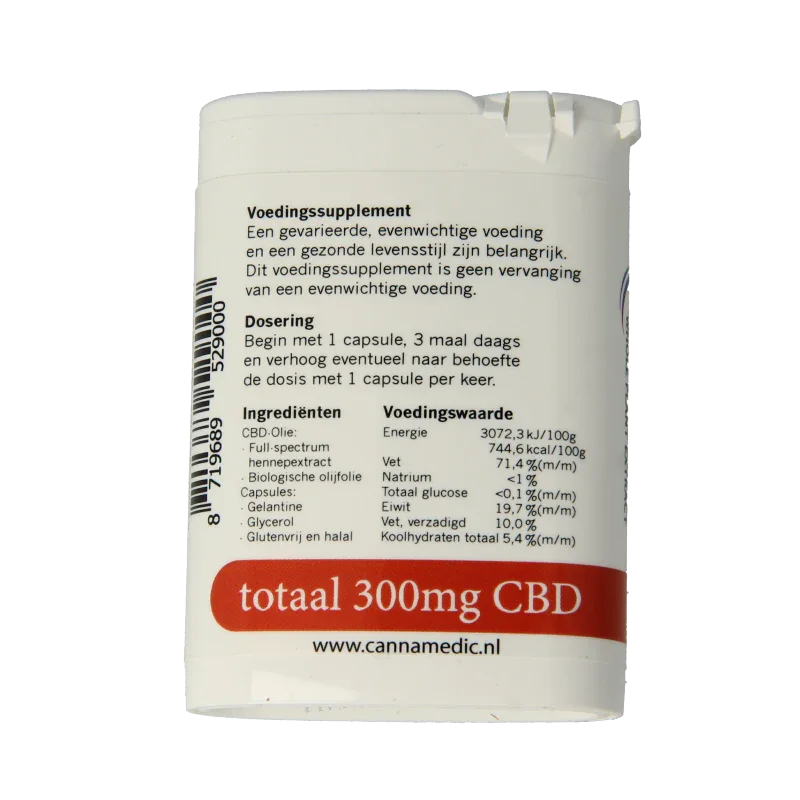 Cannamedic CBD Capsules nr. 16 6mg 50 Capsules