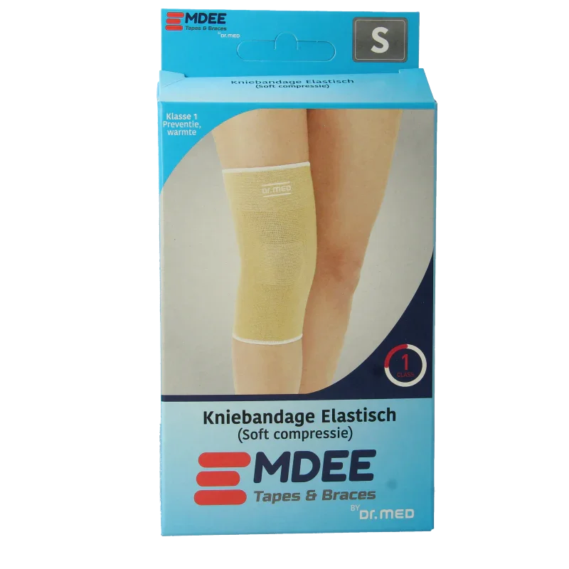 Emdee Elastic support knie maat S huidskleur 1 Stuks