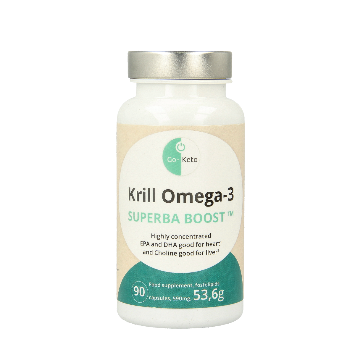 Vital20 Krill olie omega-3 590mg 90.00 Softgels