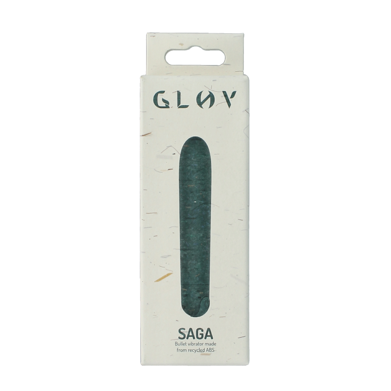 Glov Saga eco bullet vibrator groen 1 Stuks