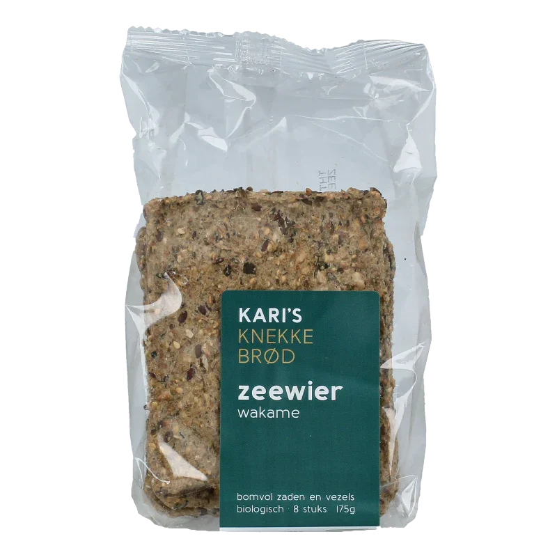 Kari's Crackers  Knekkebrod zeewier bio 175 Gram