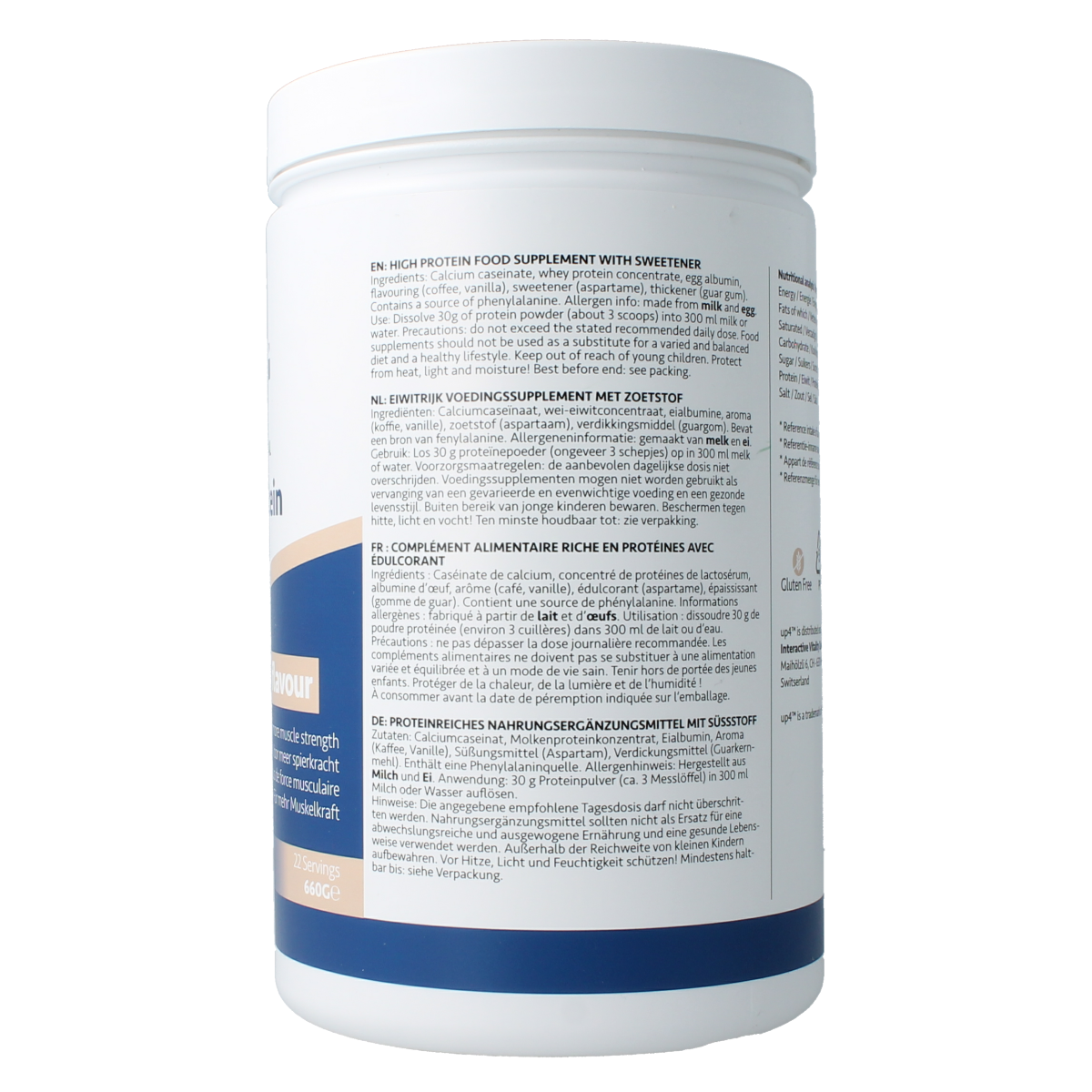 UP4 Super proteine cappuccino 660.00 Gram
