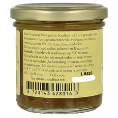 Kleinstesoepfabriek Vloeibare bouillonblokjes kip bio 150 Milliliter