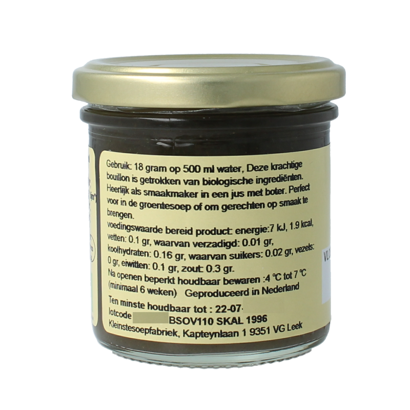 Kleinstesoepfabriek Vloeibaar bouillonblokje rund bio 150 Milliliter