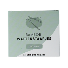 Shampoobars Bamboe wattenstaafjes 100.00 Stuks