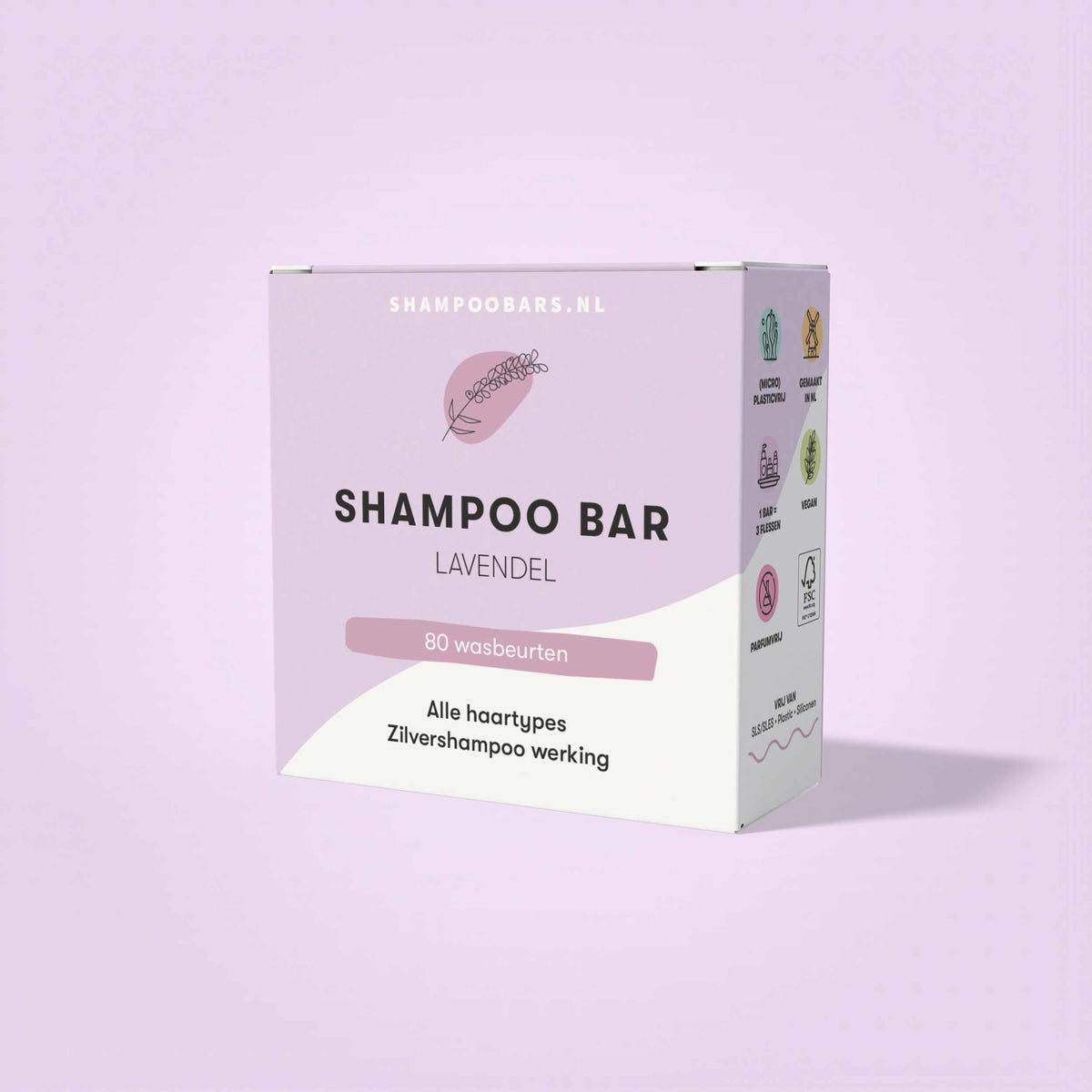 Shampoobars Shampoo bar lavendel 60 Gram