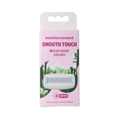 Bamboovement Smooth Touch Scheermes - 4 navullingen 4.00 Stuks