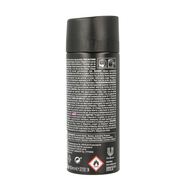 AXE Deodorant bodyspray excite 150 Milliliter