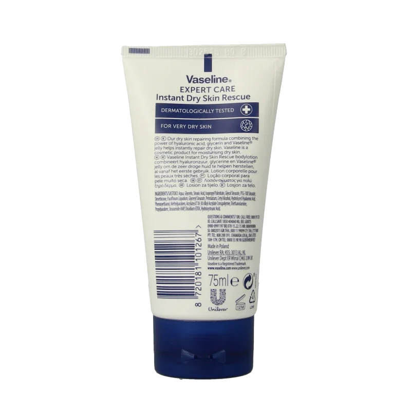 Vaseline Bodylotion instant dry skin rescue 75 Milliliter