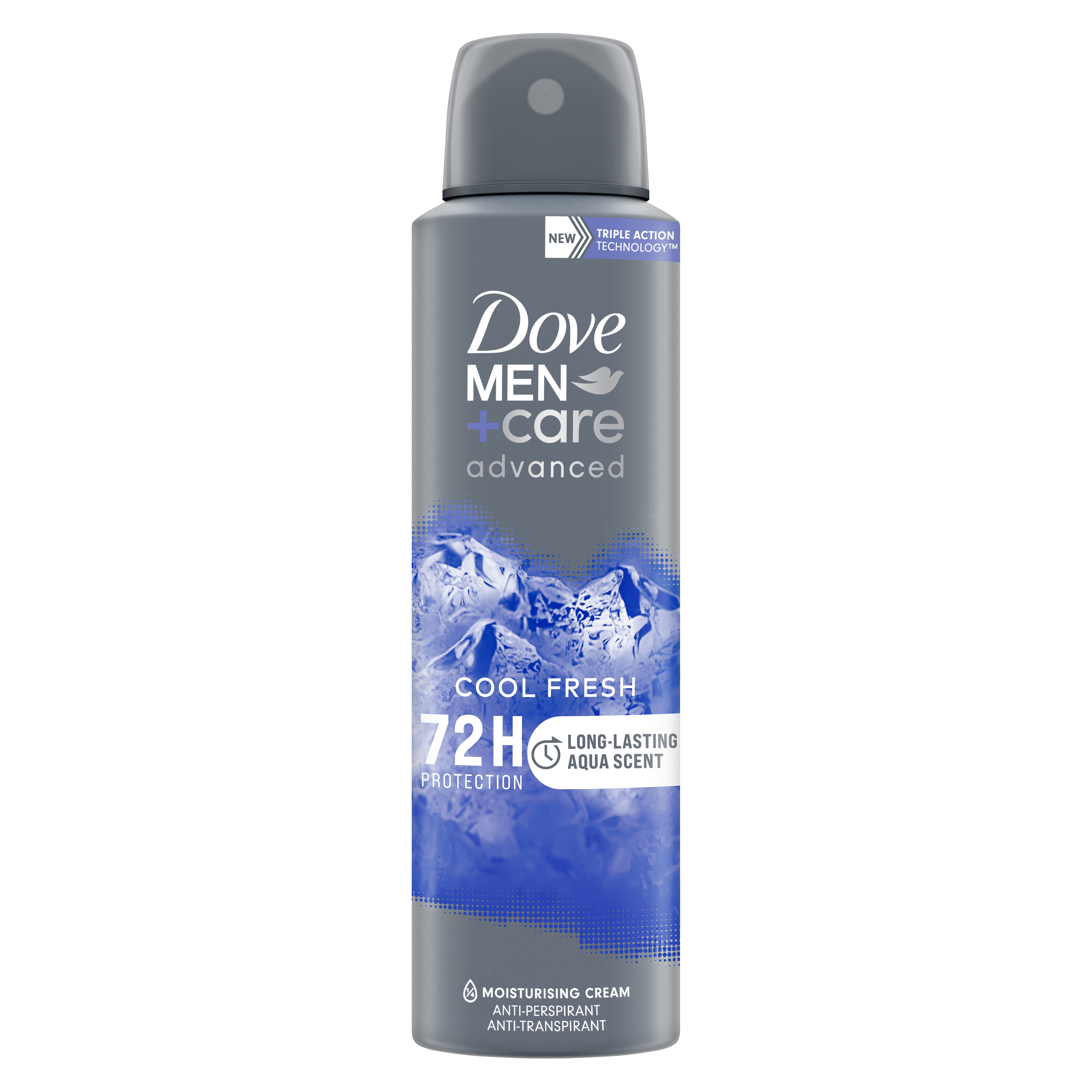 Dove Deodorant spray men+ care cool fresh 150.00 Milliliter