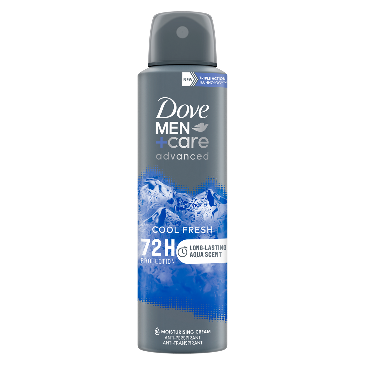 Dove Deodorant spray men+ care cool fresh 150.00 Milliliter