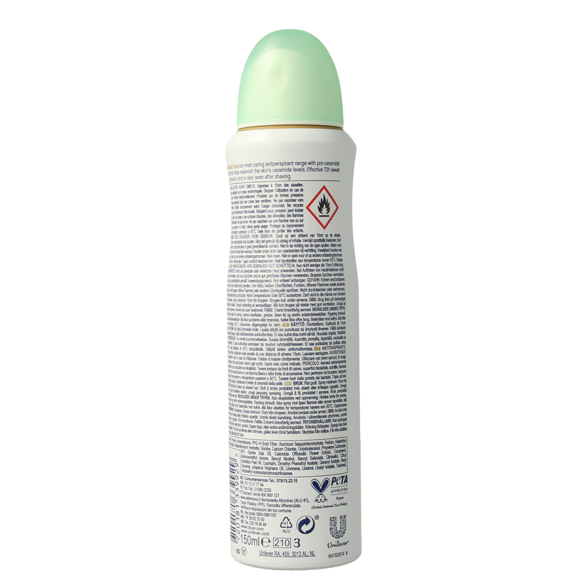 Dove Deodorant spray go fresh cucumber 150.00 Milliliter