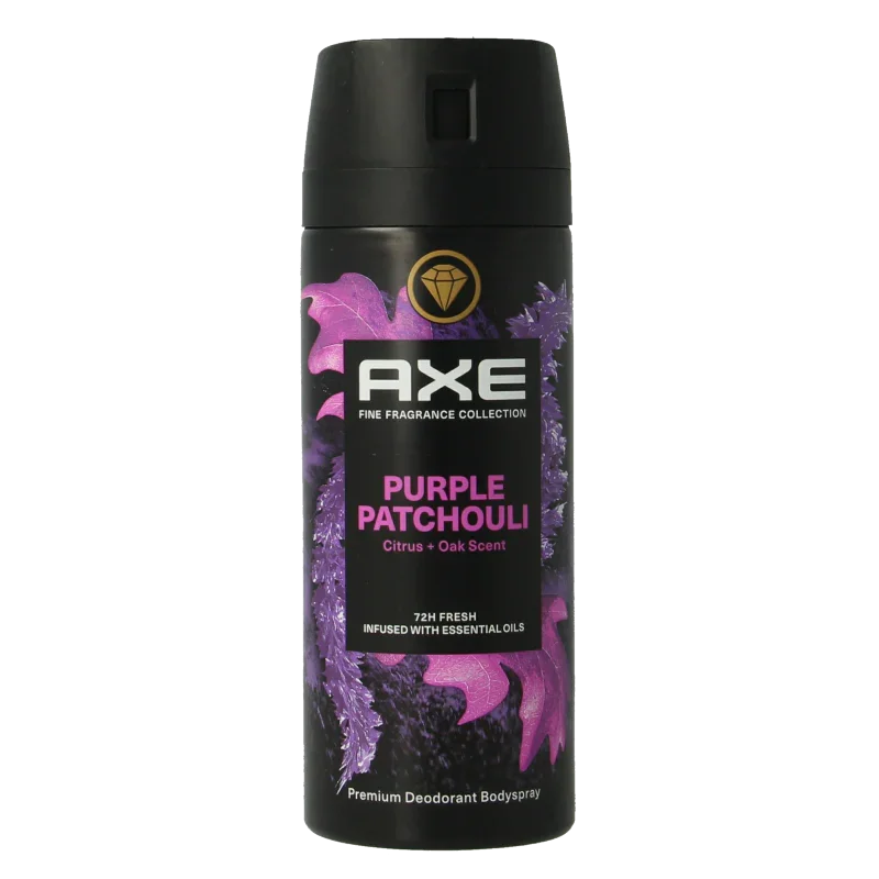 AXE Deodorant bodyspray purple patchouli 150 Milliliter