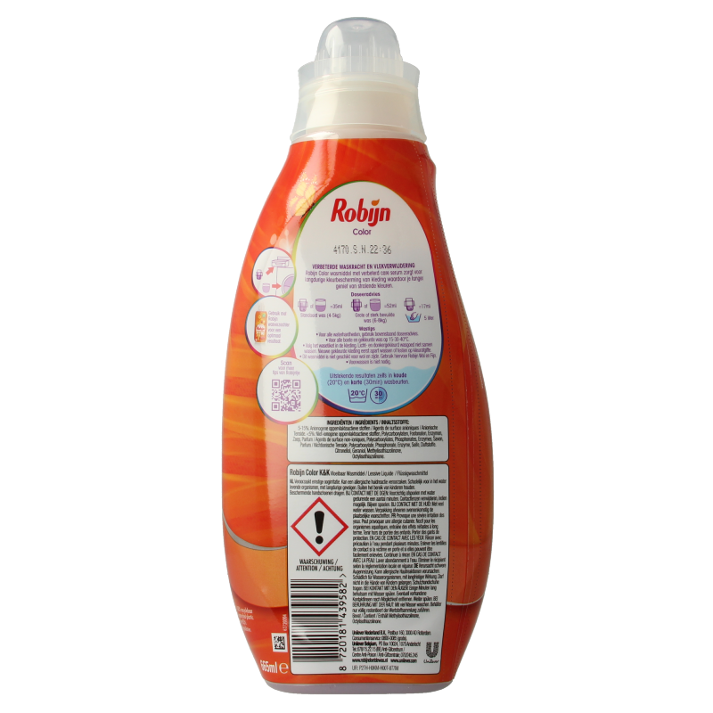 Robijn Wasmiddel color 665 Milliliter