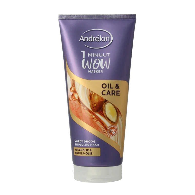 Andrelon Masker 1 minuut wow oil & care 180 Milliliter