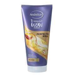 Andrelon Masker 1 minuut wow perfecte krul 180 Milliliter