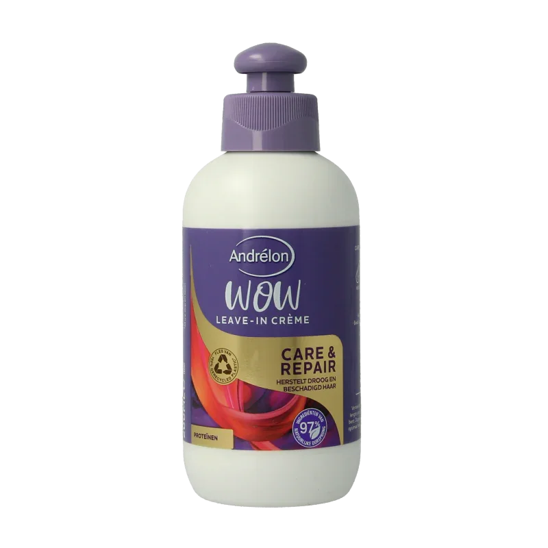 Andrelon Leave-in creme wow care & repair 200 Milliliter