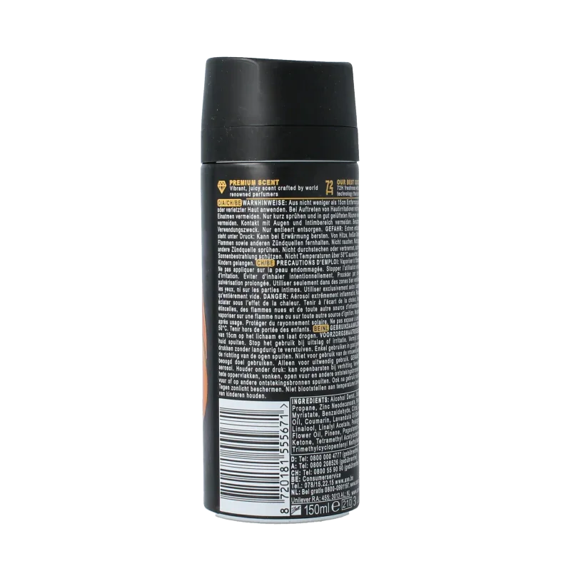 AXE Deodorant bodyspray peach infusion 150 Milliliter