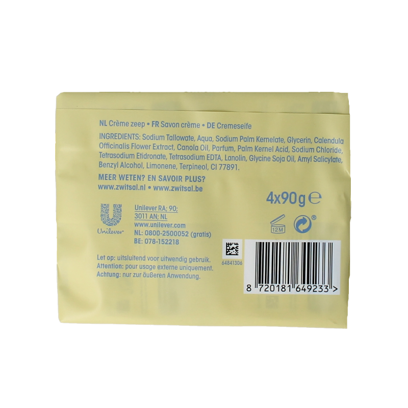 Zwitsal Zeep 4-pak 360 Gram