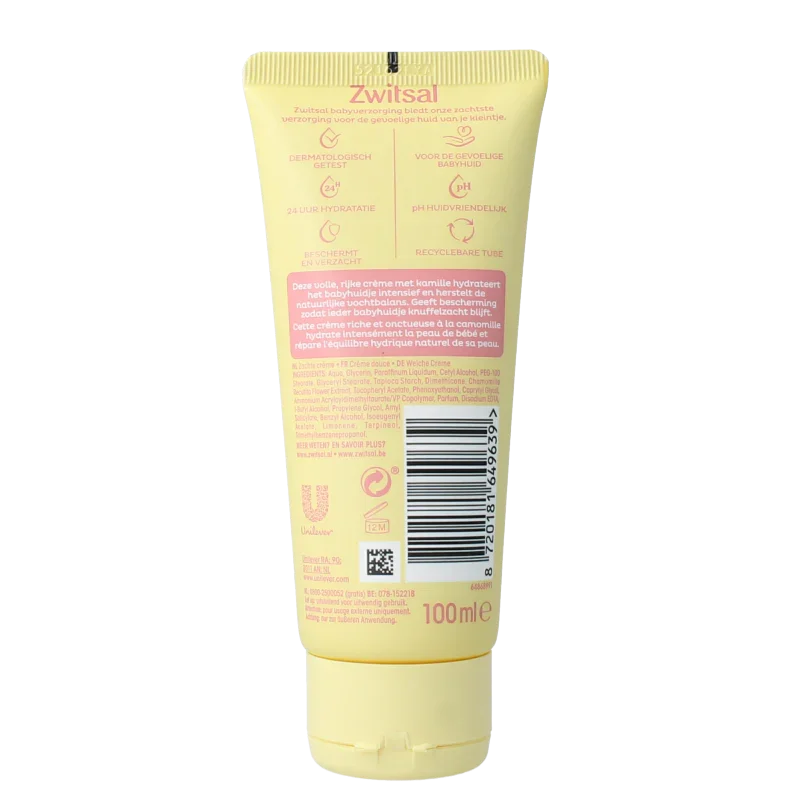 Zwitsal Zachte creme 100 Milliliter