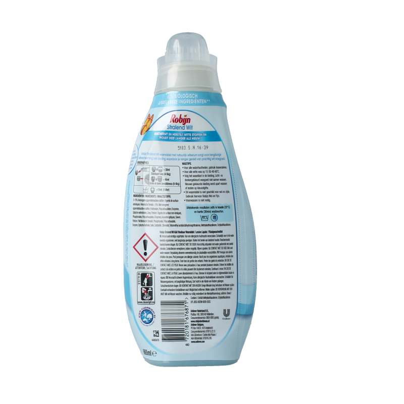 Robijn Wasmiddel stralend wit 665 Milliliter