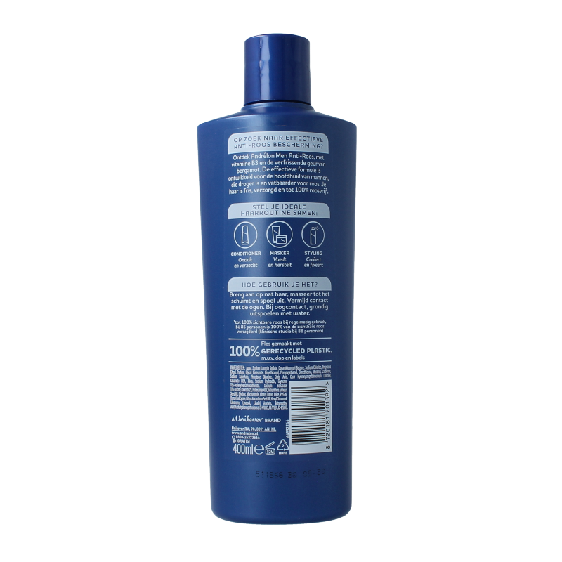 Andrelon Shampoo men anti roos 400 Milliliter