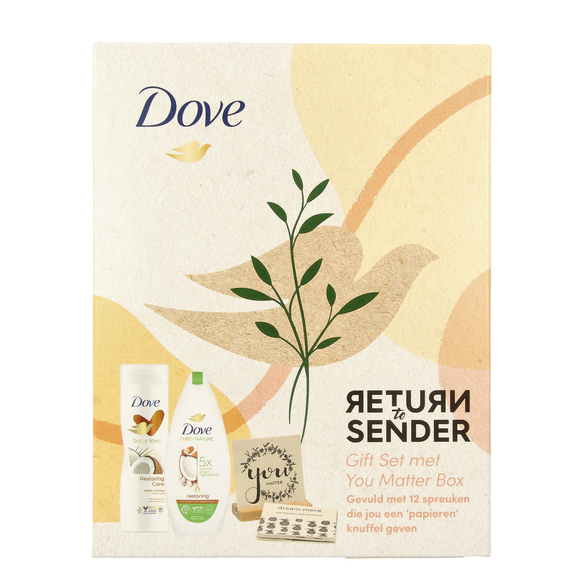 Dove Geschenkverpakking return to sender you matter  1.00 Set