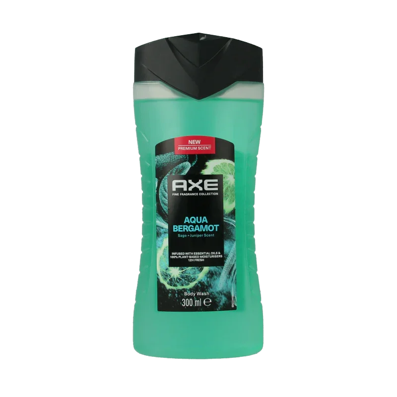 AXE Showergel aqua bergamot  300 Milliliter