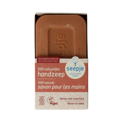 Seepje Hand en lichaamszeep vetiver cederhout 120 Gram