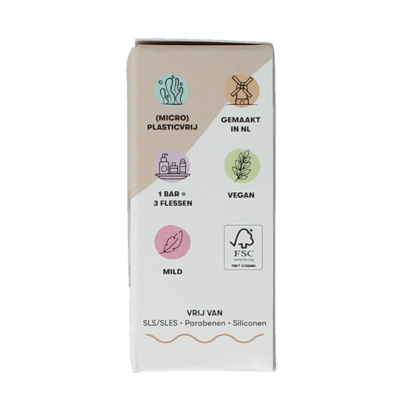 Shampoobars Body bar scrub honing 60 Gram