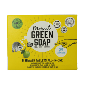 Marcel's Green Soap Vaatwas tabletten 25.00 Stuks