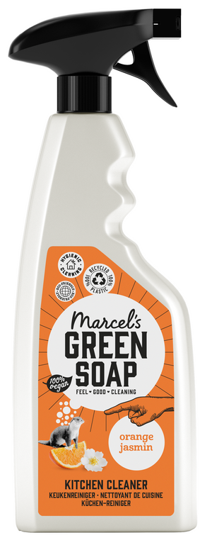 Marcel's Green Soap Küchenreiniger Spray Orange & Jasmin 500 Milliliter
