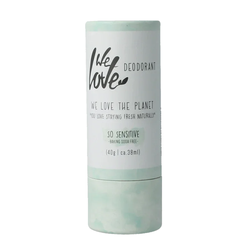 We Love Deodorant stick so sensitive 40 Gram