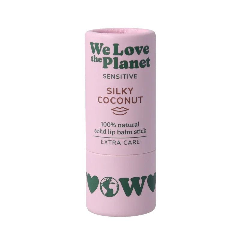 We Love The Planet Lipbalm silky coconut 4.9 Gram