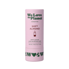 We Love Deodorant stick soft almond vegan 40 Gram