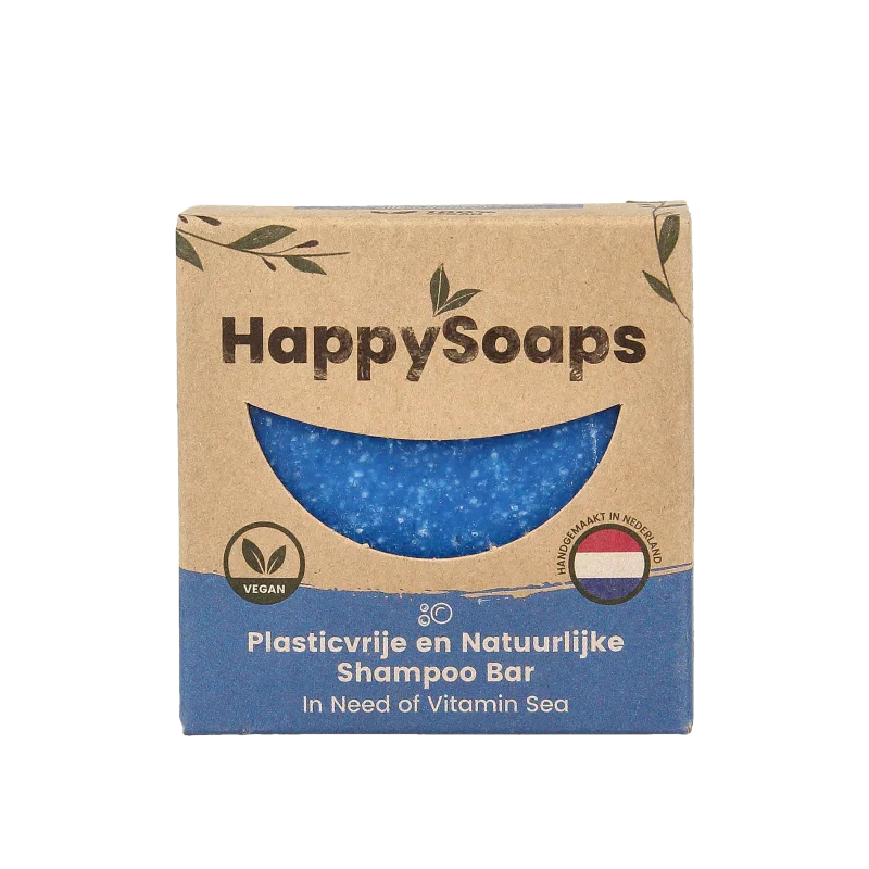 Happysoaps Shampoobar sea in need of vitamin 70 Gram