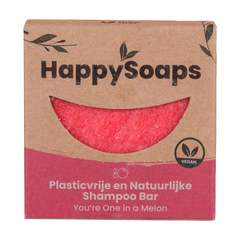 Happysoaps Shampoobar you're one in a melon 70 Gram