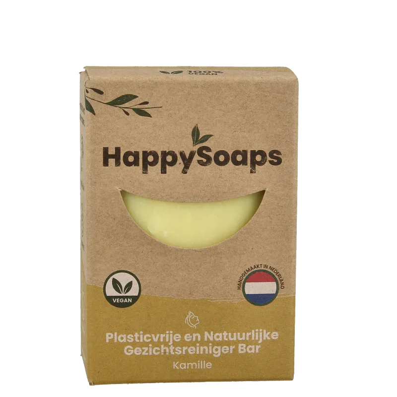 Happysoaps Gezichtsreiniger bar kamille 70 Gram