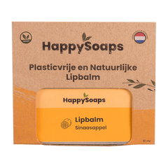Happysoaps Lipbalm sinaasappel 10 Gram