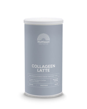 Mattisson Absolute collageen & latte instant coffee drink 180.00 Gram