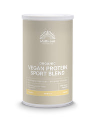 Mattisson Organic sport vegan protein blend vanille 500 Gram