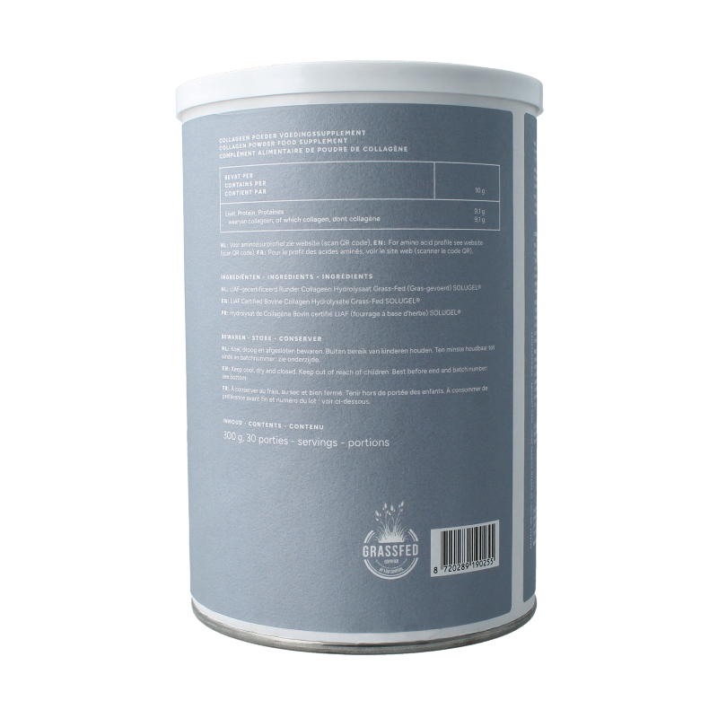 Mattisson Solugel runder collageen grass-fed/gras gevoerd 300 Gram