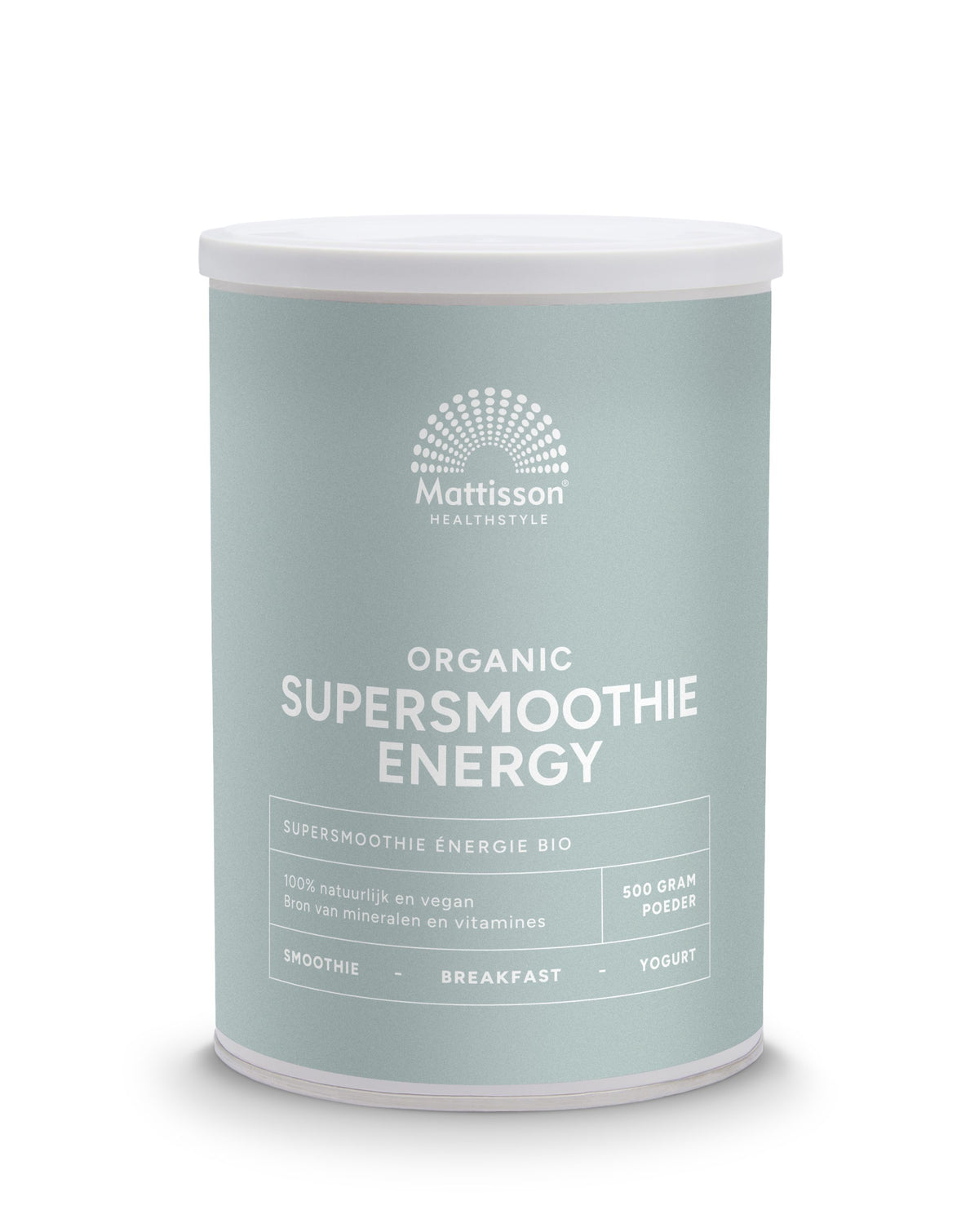 Mattisson Organic supersmoothie energy bio 500 Gram